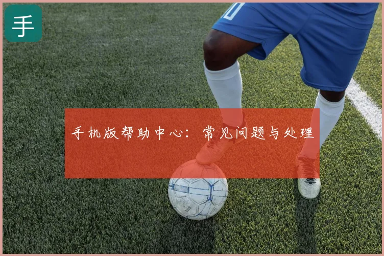 手机版帮助中心：常见问题与处理